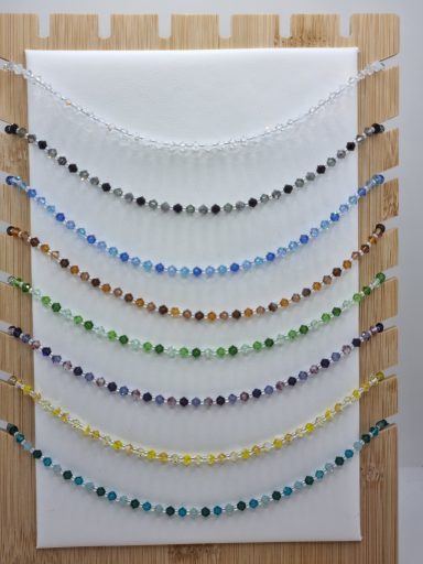 Ketten mit Bicone Kristallen